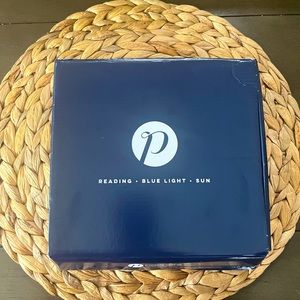 Peepers!!! Clear eyeglasses. Blue light protection.